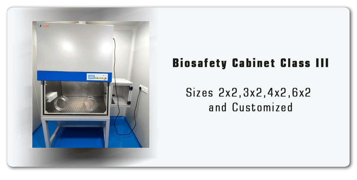 Biosafety Cabinet Class III Manufacture by Imset