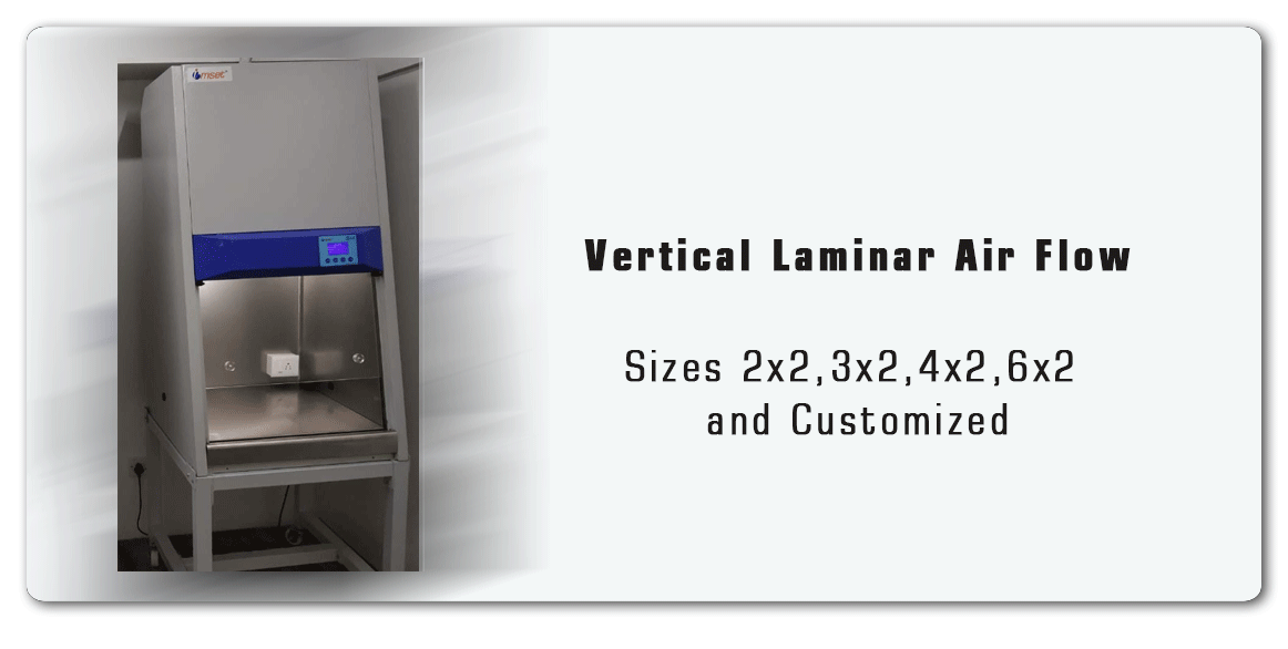 Verticle Laminar Air Flow  Manufacture by Imset