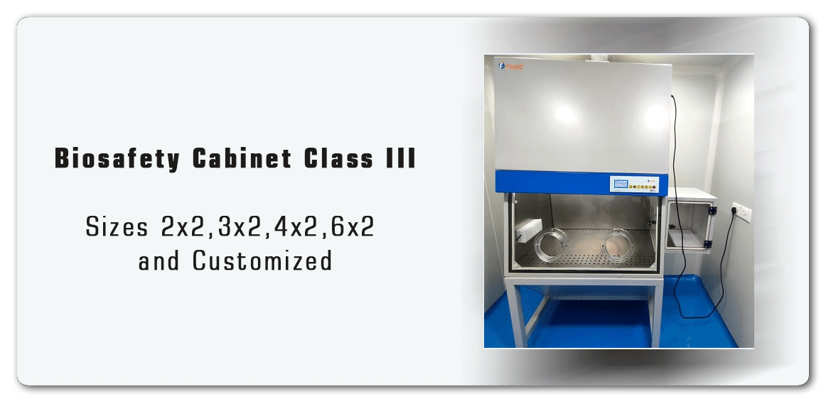 Explore top-quality Class III biosafety cabinets | Imset